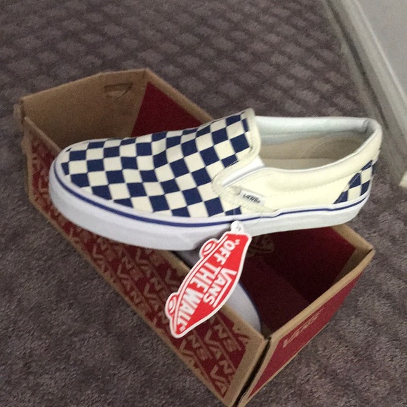 blue vans size 6